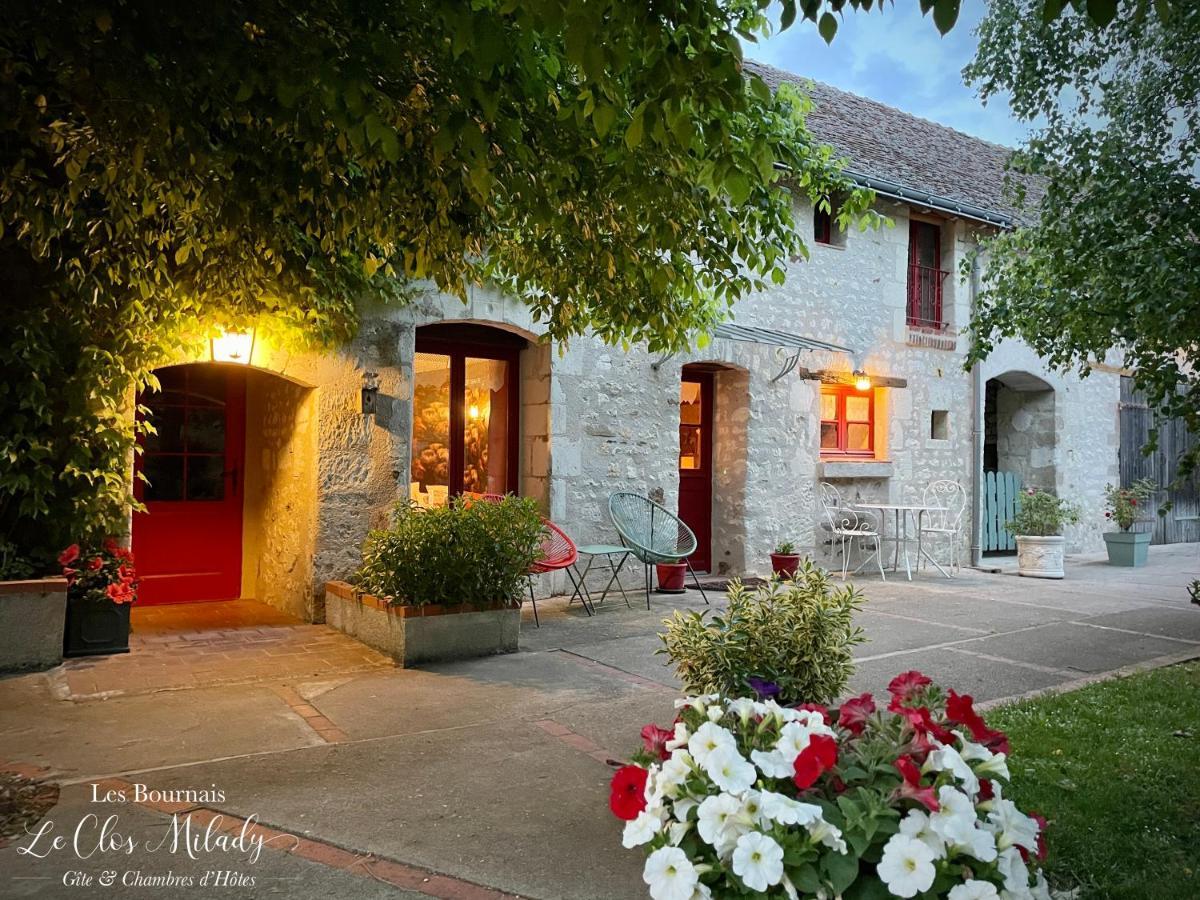 Chambres D'Hotes Les Bournais - Le Clos Milady L'Ile-Bouchard Ngoại thất bức ảnh