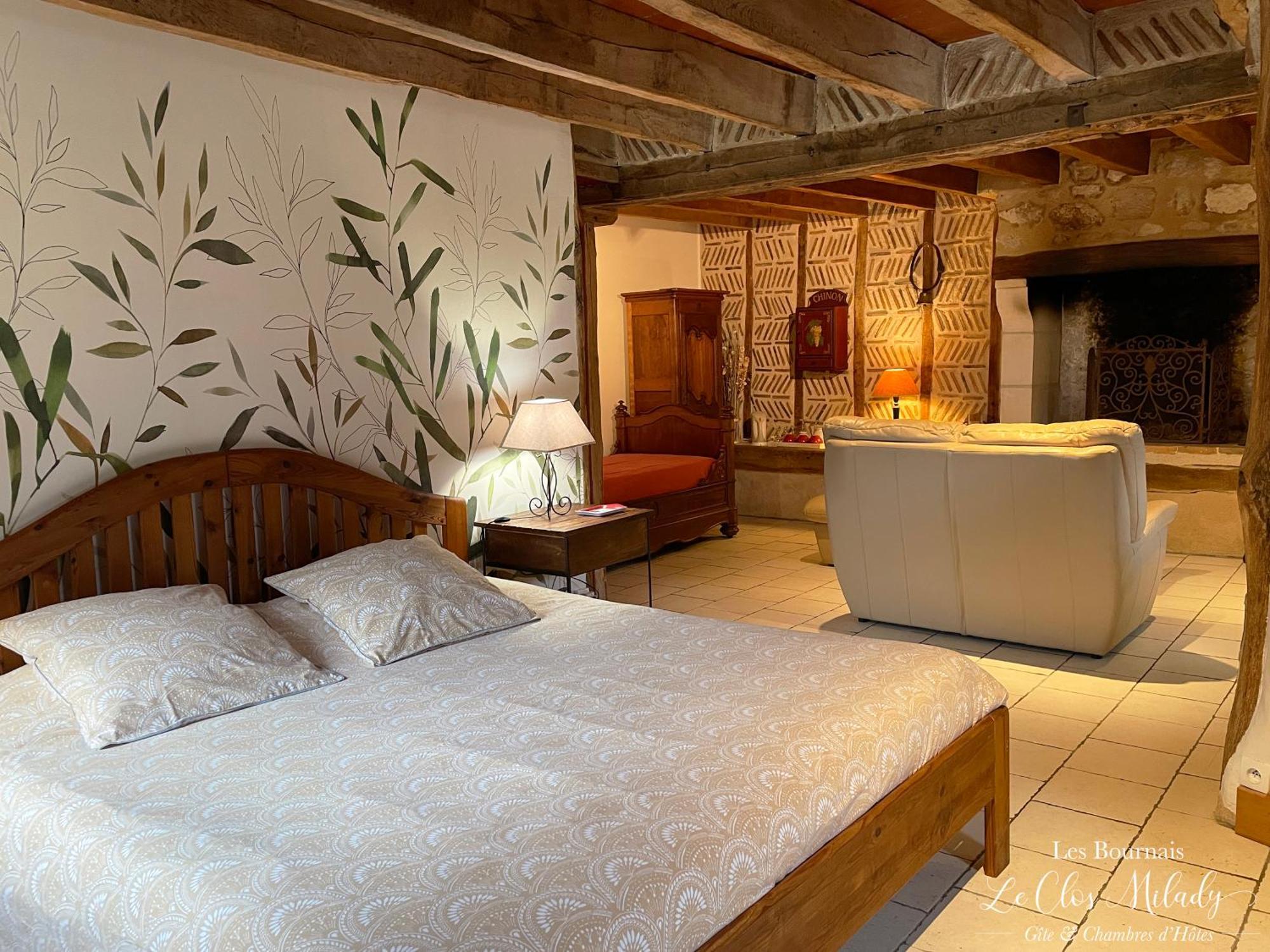 Chambres D'Hotes Les Bournais - Le Clos Milady L'Ile-Bouchard Ngoại thất bức ảnh