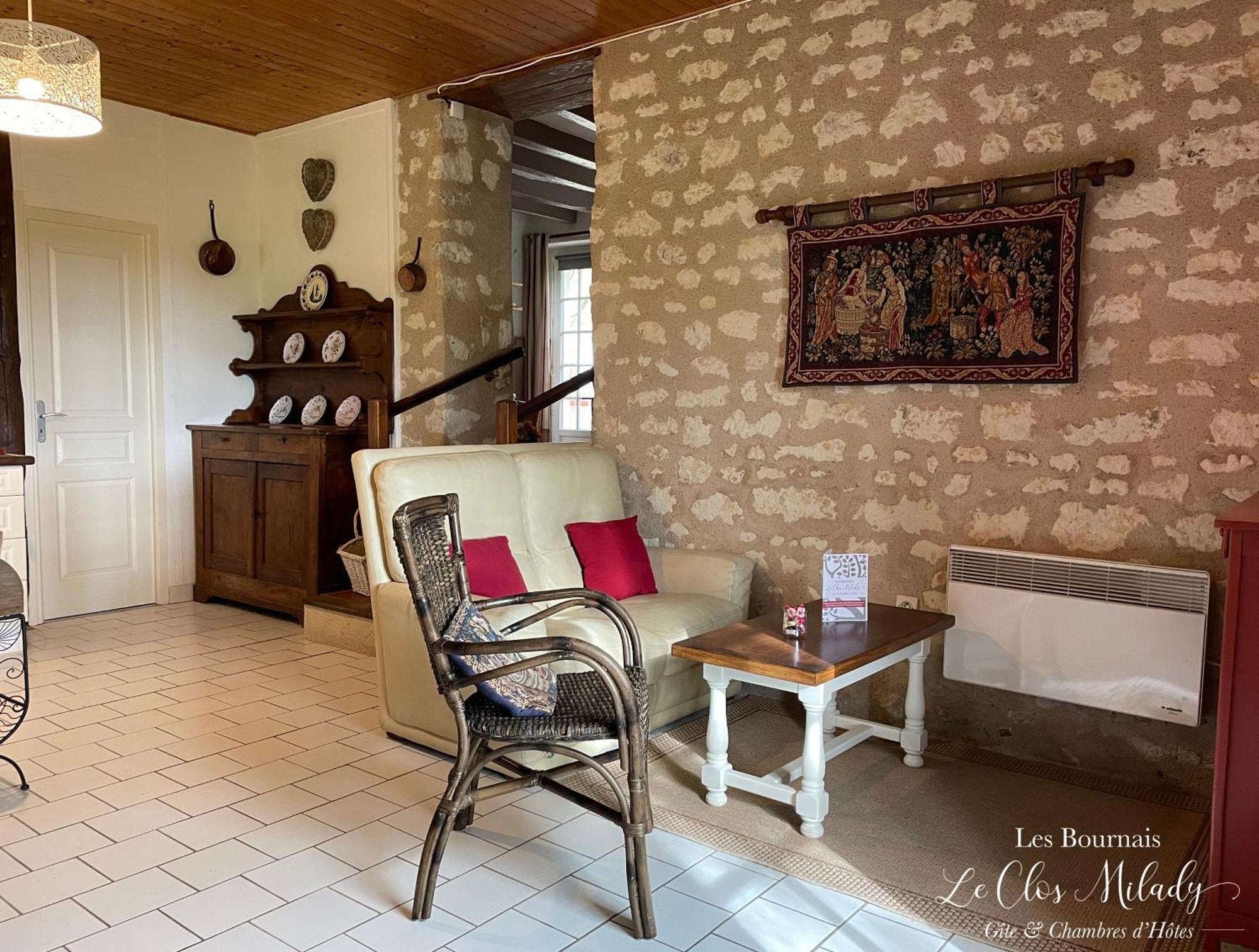 Chambres D'Hotes Les Bournais - Le Clos Milady L'Ile-Bouchard Ngoại thất bức ảnh