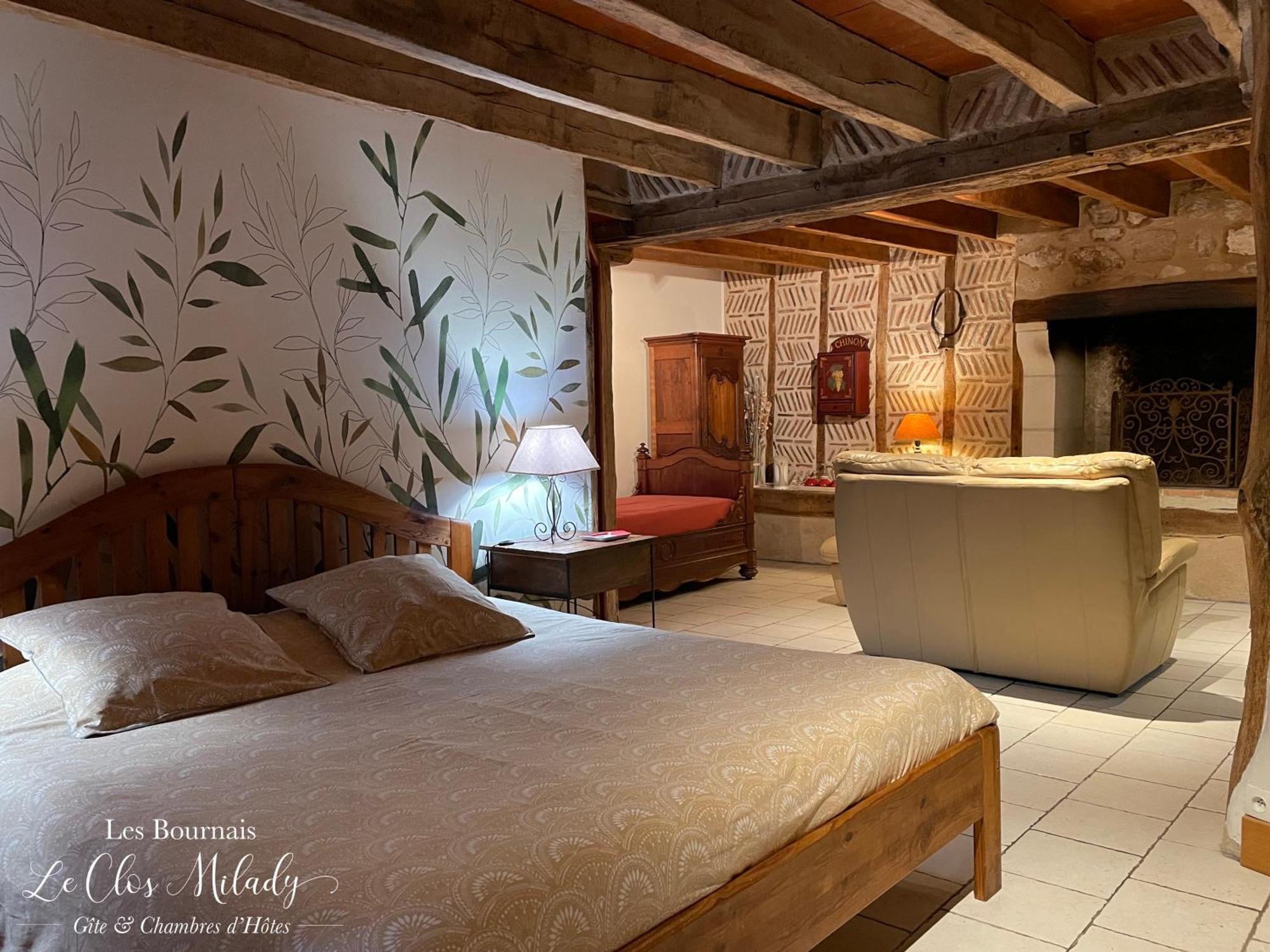 Chambres D'Hotes Les Bournais - Le Clos Milady L'Ile-Bouchard Ngoại thất bức ảnh
